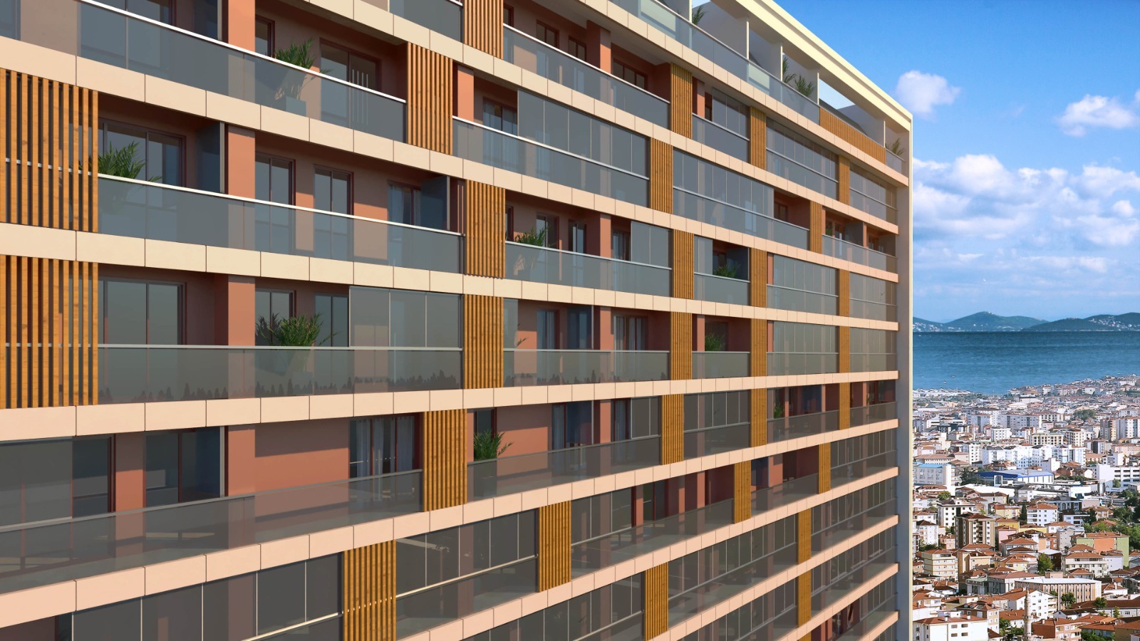 Three Bedroom Apartment in Eye of Istanbul Project
