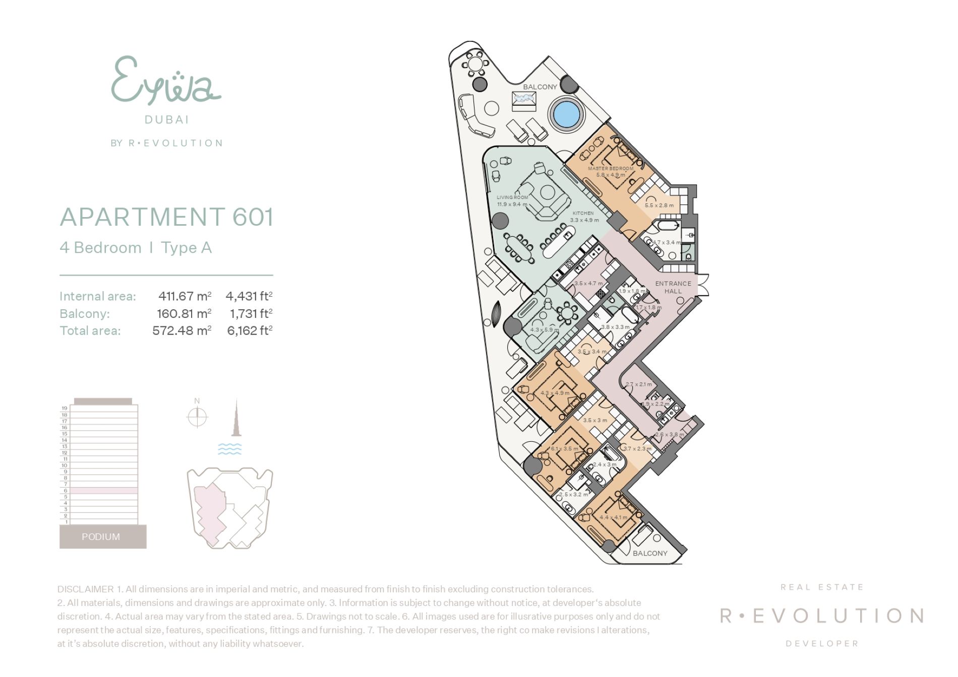 EYWA - 4 Bedroom Apartment