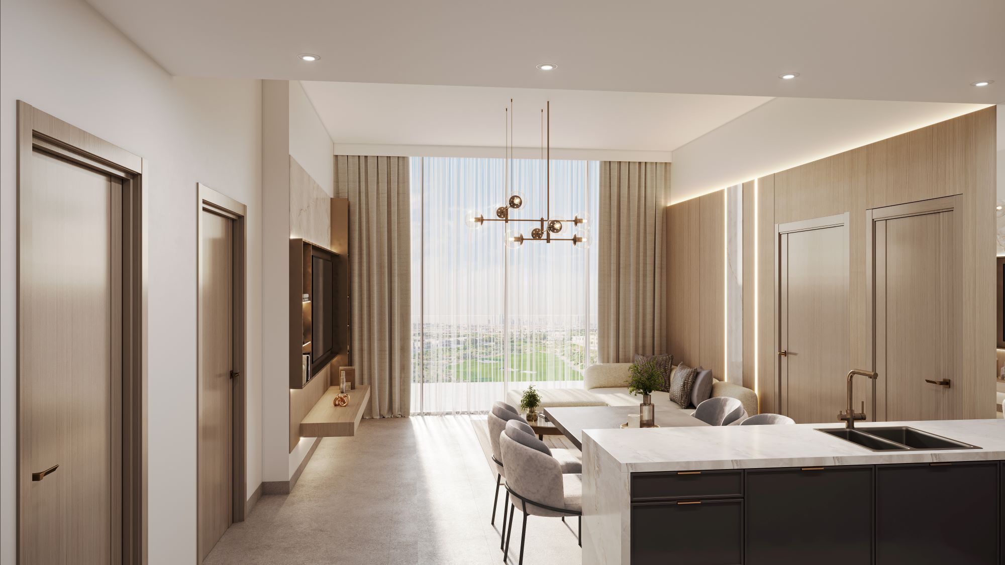 FAIRWAY RESIDENCE -  1 Bedroom Residences