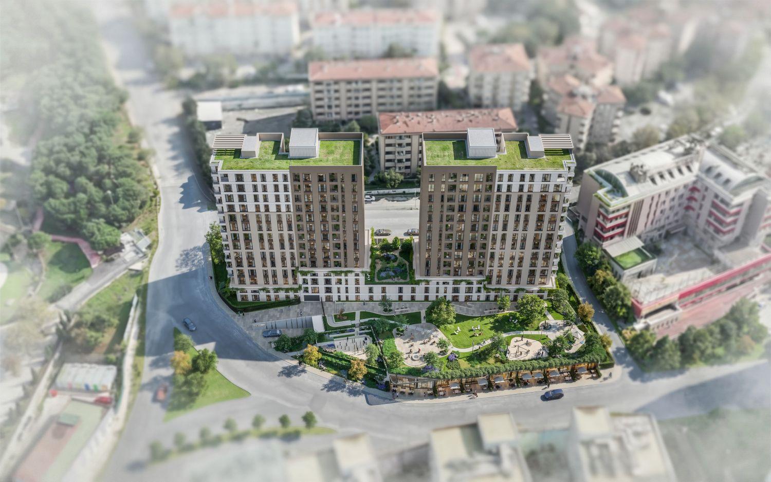 Forev TEM Istanbul: Luxury 2x 2+1 Apartments Near TEM & Metro - Suitable for Citizenship