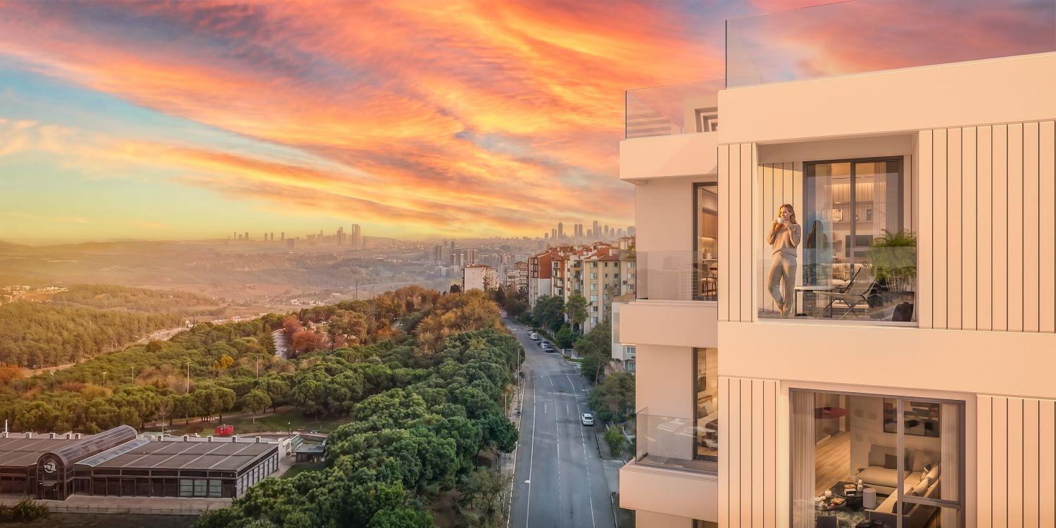Forev TEM Istanbul: Luxury 2x 2+1 Apartments Near TEM & Metro - Suitable for Citizenship