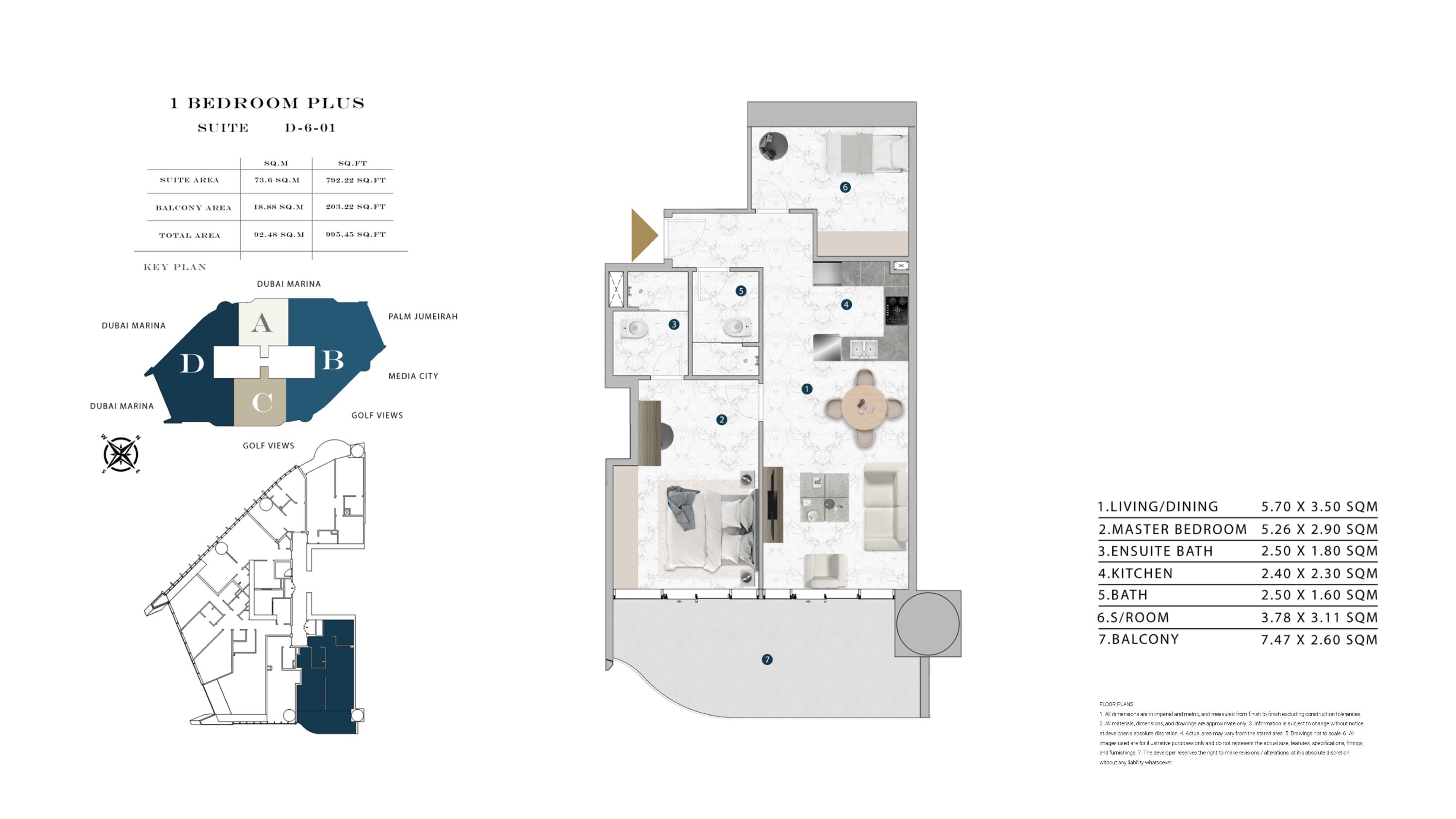 Franck Muller Vanguard by London Gate - 1 Bedroom Plus