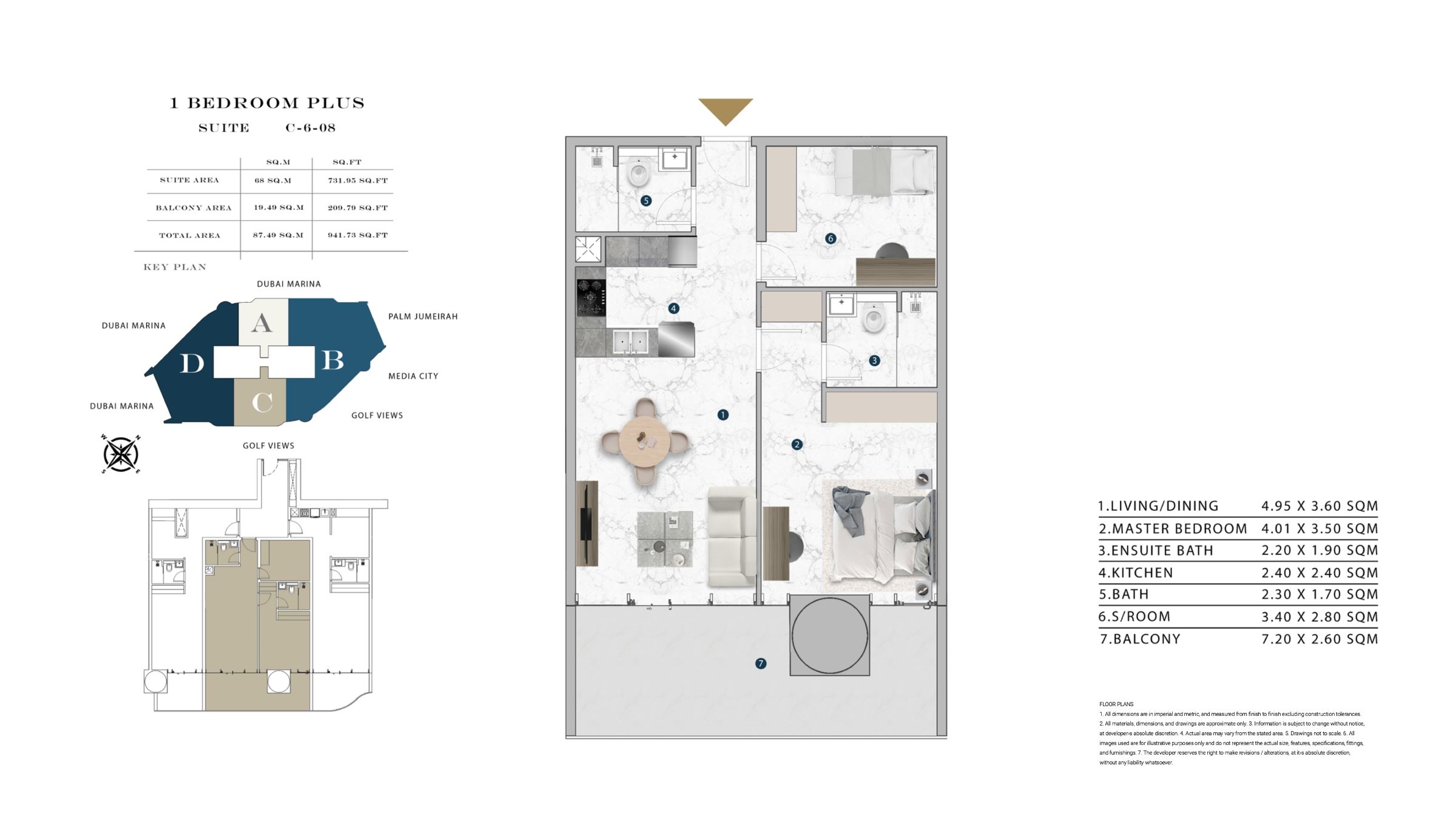 Franck Muller Vanguard by London Gate - 1 Bedroom Plus