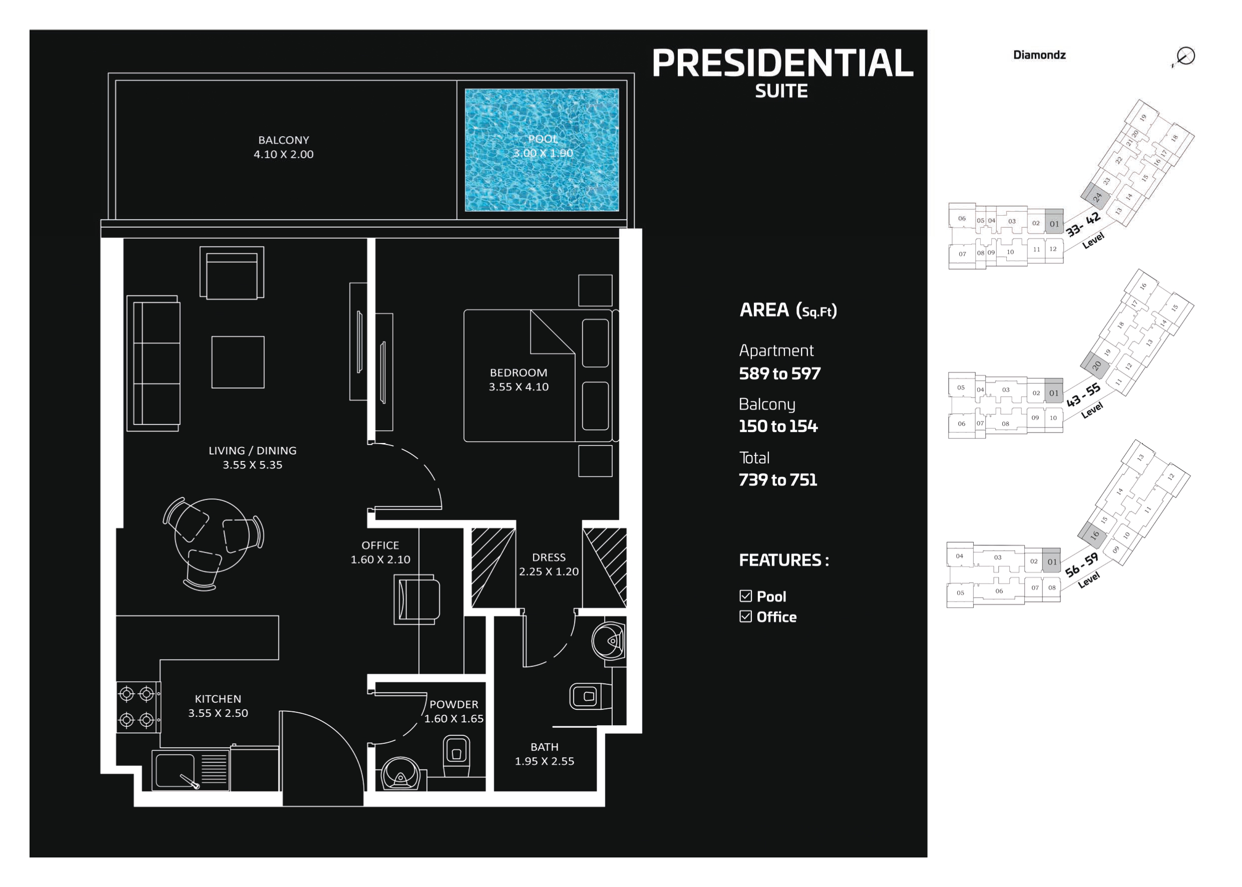 DIAMONDZ -Presidental Suite