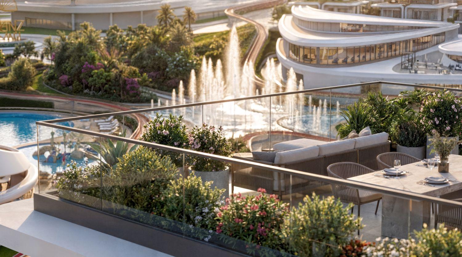 Greenz by Danube - 3 Bedroom Townhouse - Fully Furnished Luxury Homes in Dubai Academic City