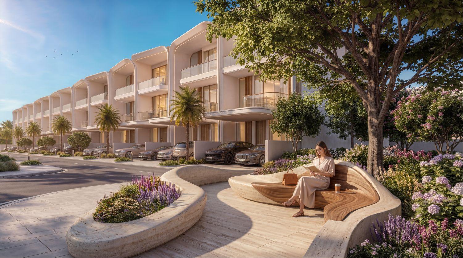 Greenz by Danube - 3 Bedroom Townhouse - Fully Furnished Luxury Homes in Dubai Academic City