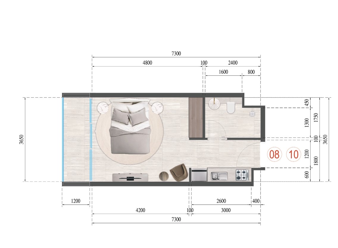 Guzel Towers - Studio