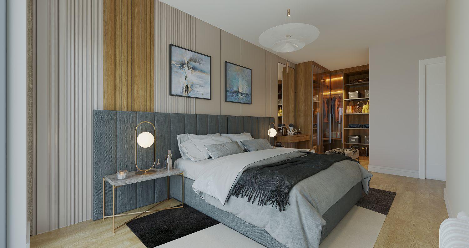 Luxury 2+1 Apartment Steps from Metro in Hayat City Mahmutbey - Eligible for Citizenship