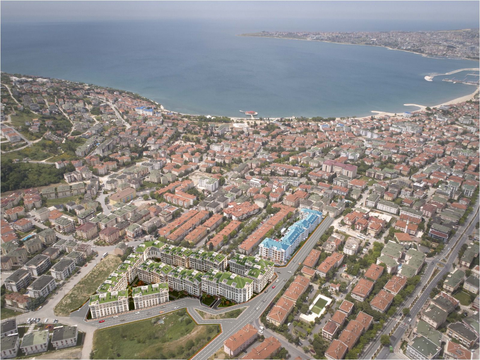Büyükçekmece'de Satılık 2 Yatak Odalı Daire