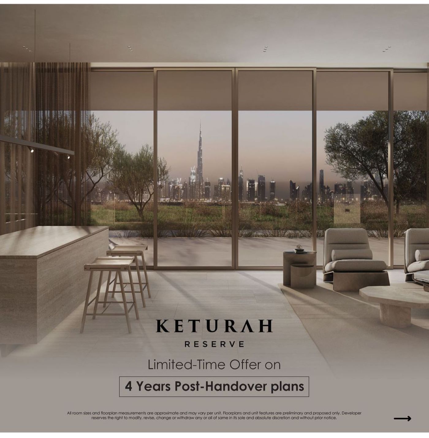 Keturah Reserve - 1 Bedroom Apartment