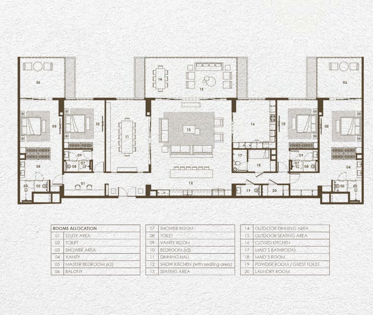 Keturah Reserve - 4 Bedroom Apartment