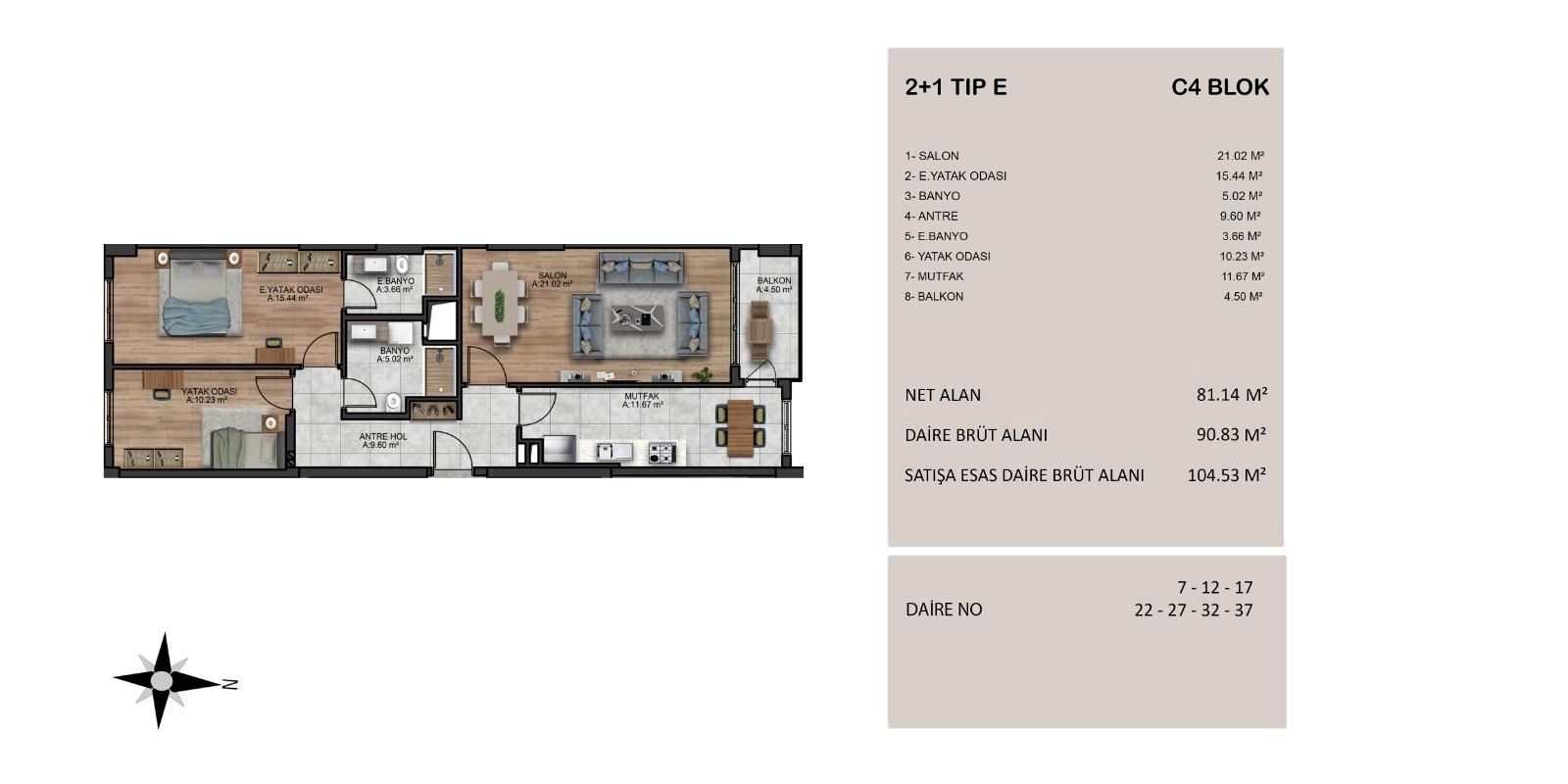 Luxury 2+1 & 3+1 Apartment in Kırlangıç Evleri Project – Secure, Family-Oriented Living in Beylikdüzü