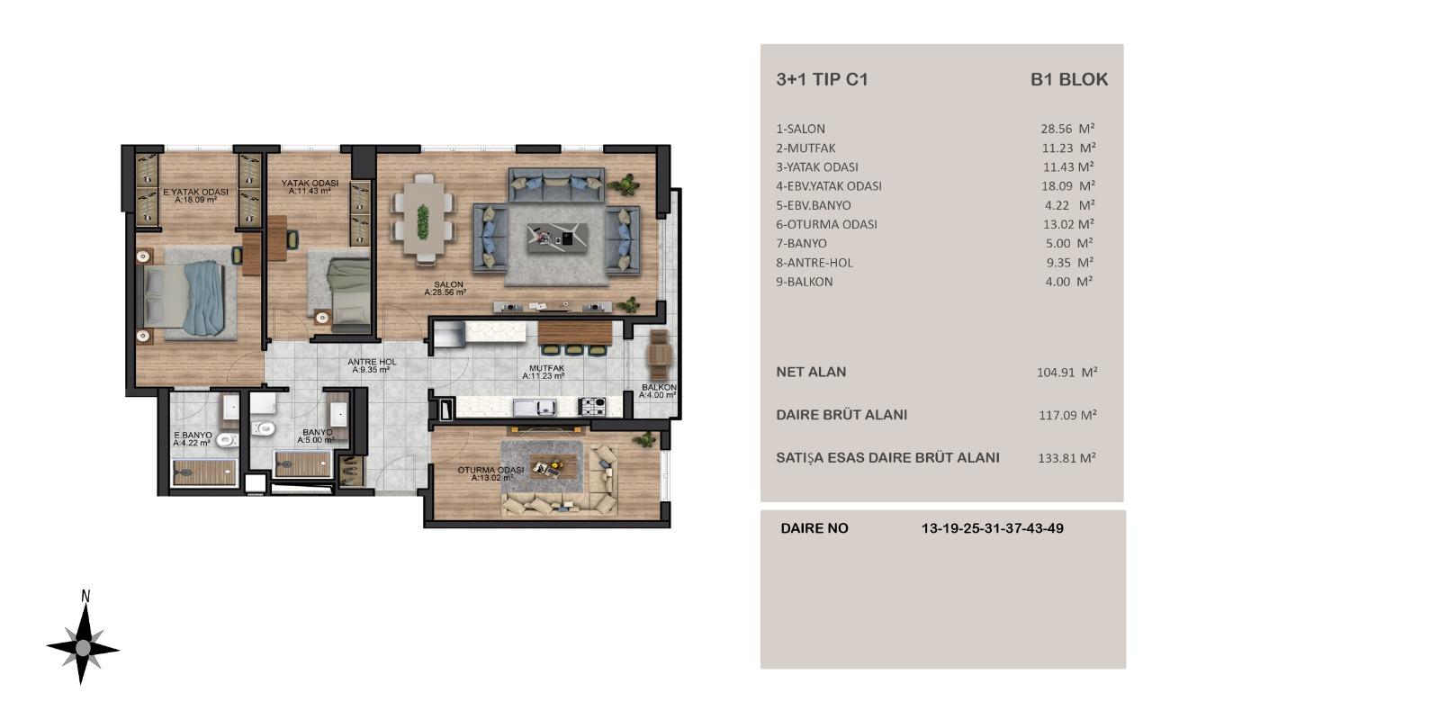 Luxury 2+1 & 3+1 Apartment in Kırlangıç Evleri Project – Secure, Family-Oriented Living in Beylikdüzü