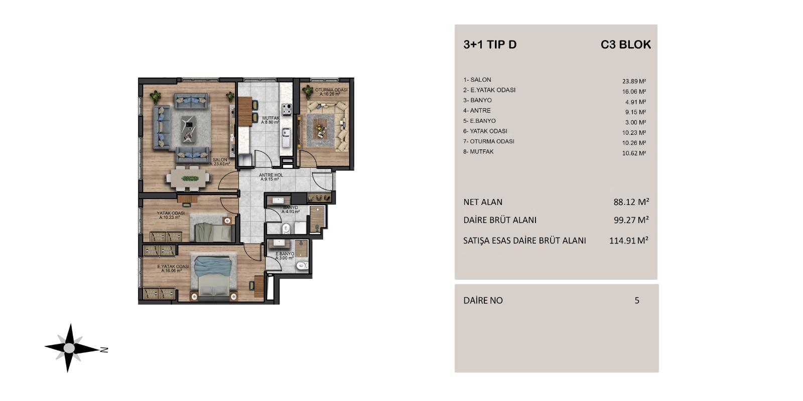 Kırlangıç Evleri: Luxury 2+1 & 3+1 Apartments in Beylikdüzü - Suitable for Citizenship