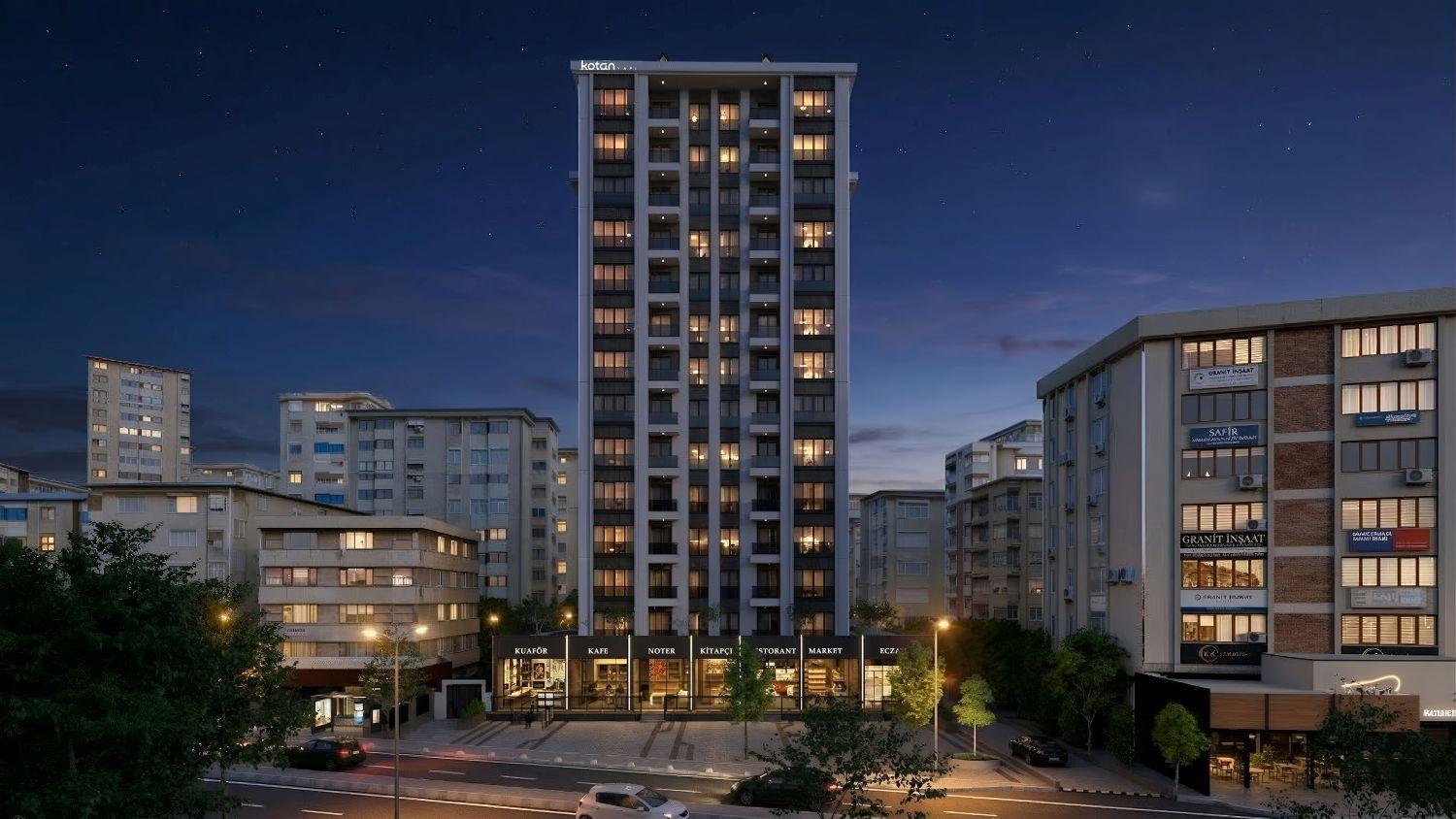 Kotan Beyaz Köşk: Luxury 3+1 Apartment - Suitable for Citizenship