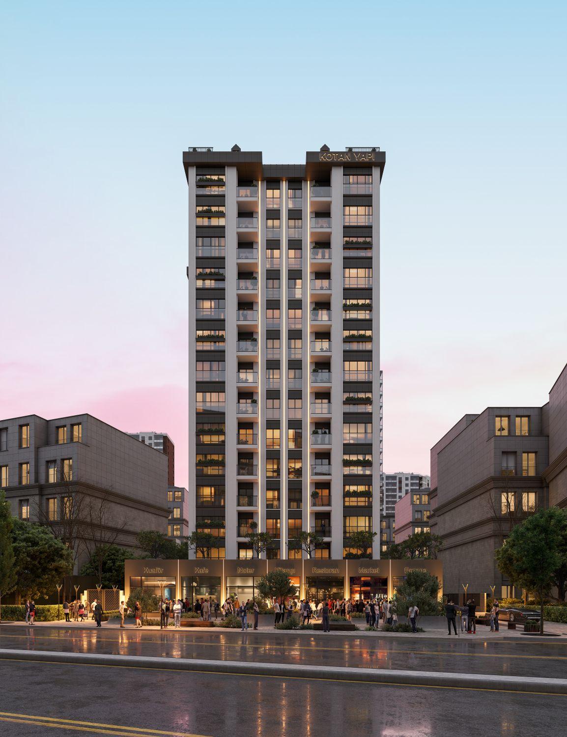 Kotan Beyaz Köşk: Luxury 3+1 Apartment - Suitable for Citizenship