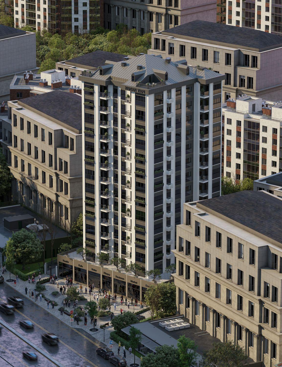Kotan Beyaz Köşk: Luxury 3+1 Apartment - Suitable for Citizenship