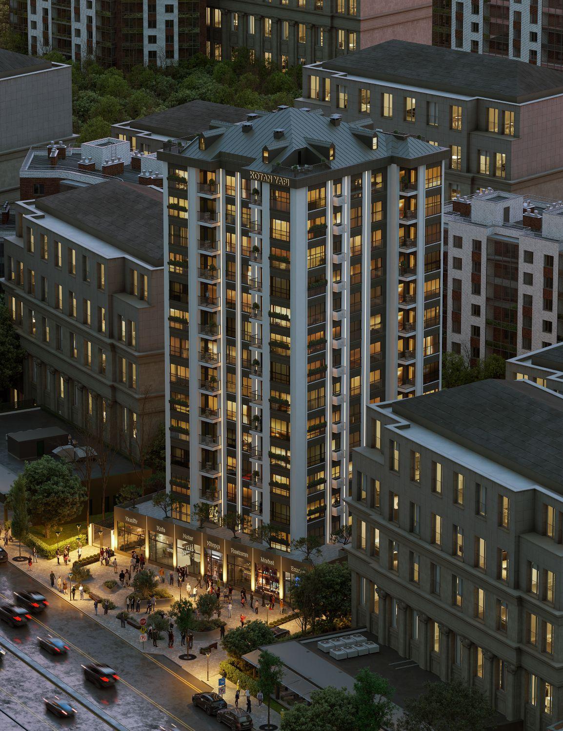 Kotan Beyaz Köşk: Luxury 3+1 Apartment - Suitable for Citizenship