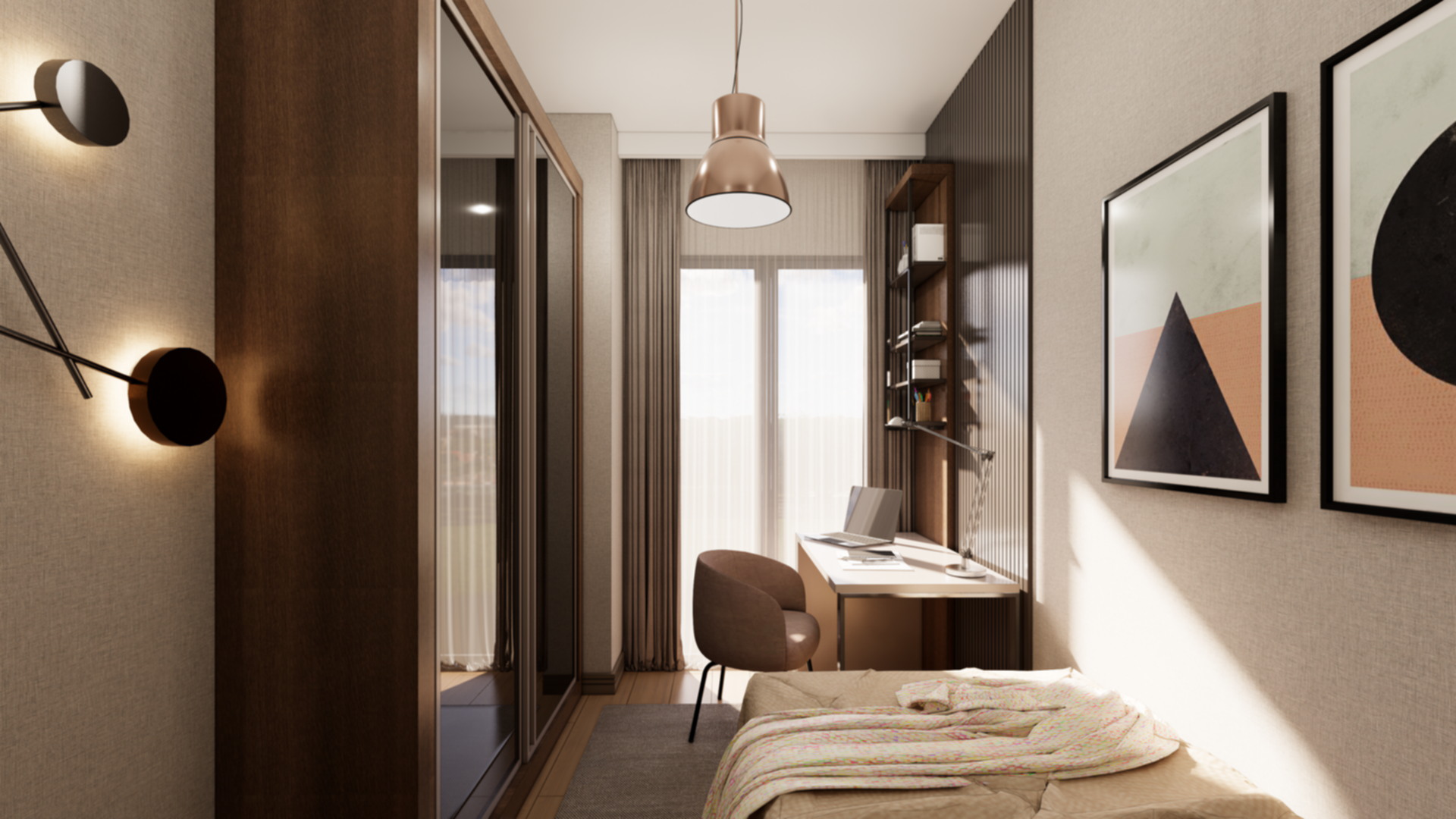 Two Bedroom Apartment in Avcilar | Lotus Firuzkoy Gol Evleri