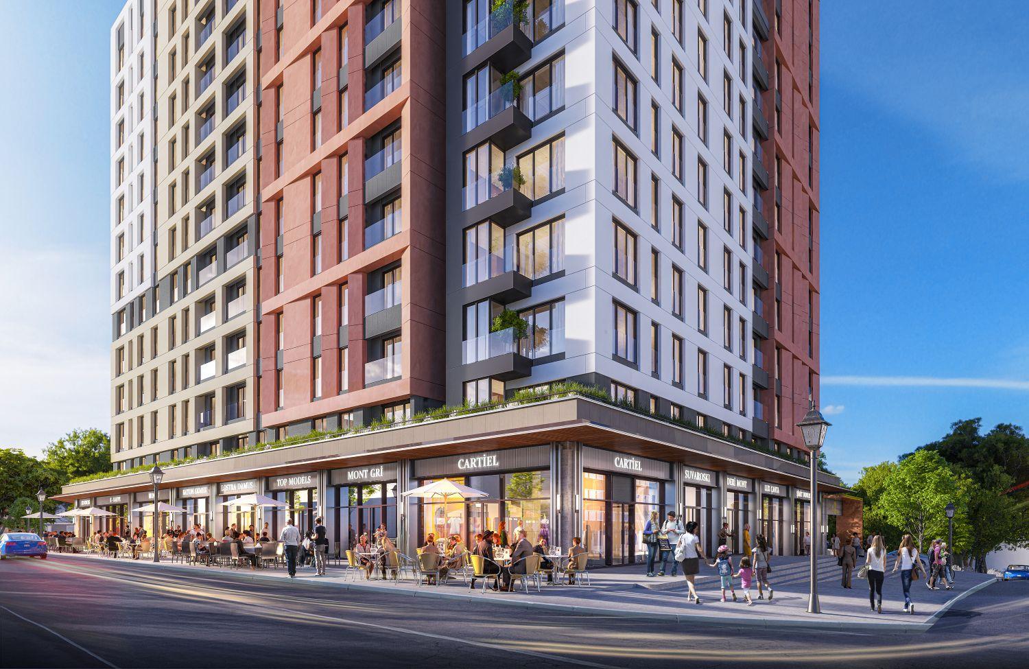 Luxera Topkapı: 2x 1+1 Apartments for Sale - Suitable for Citizenship