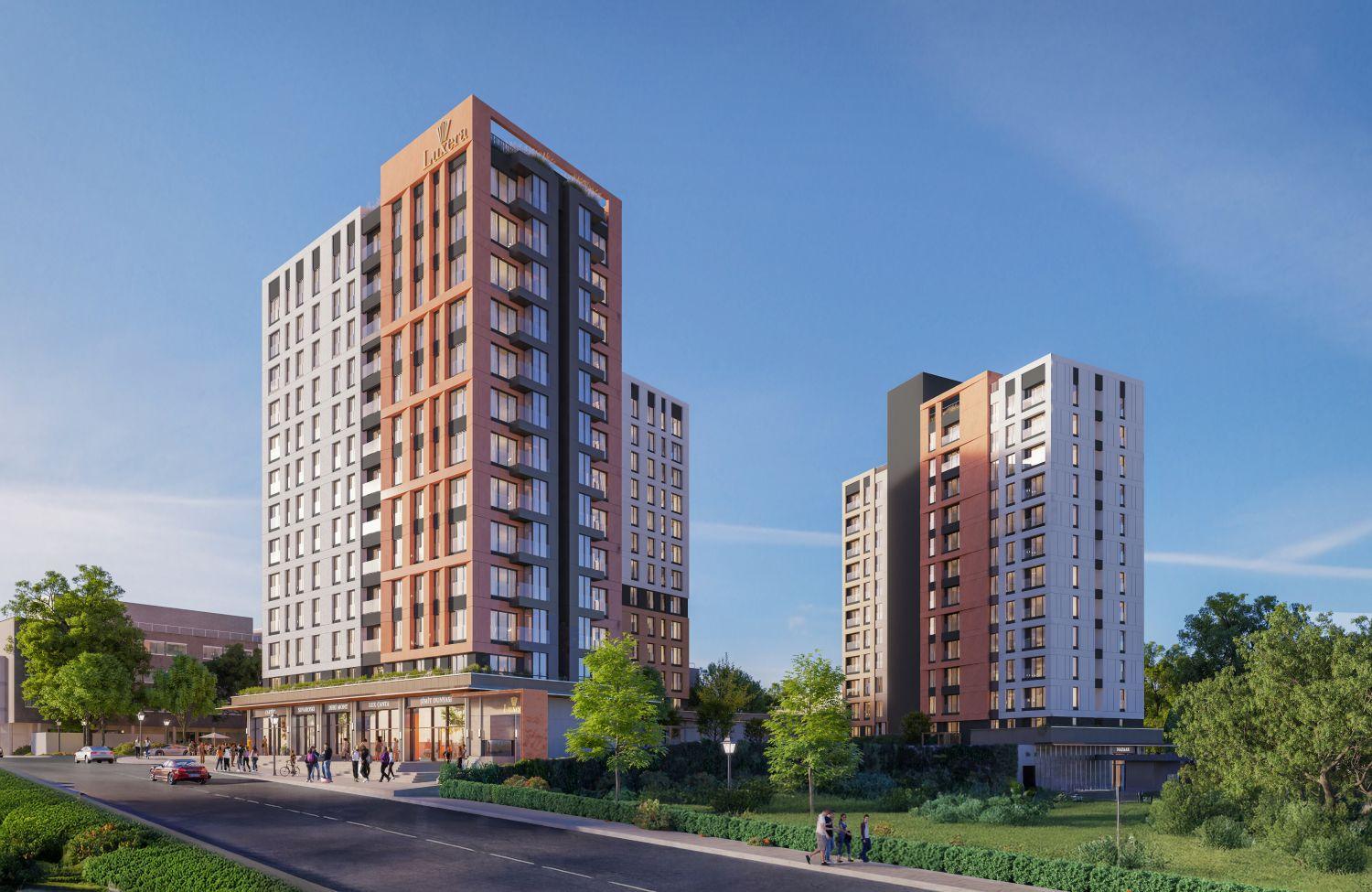 Luxera Topkapı: 2x 1+1 Apartments for Sale - Suitable for Citizenship