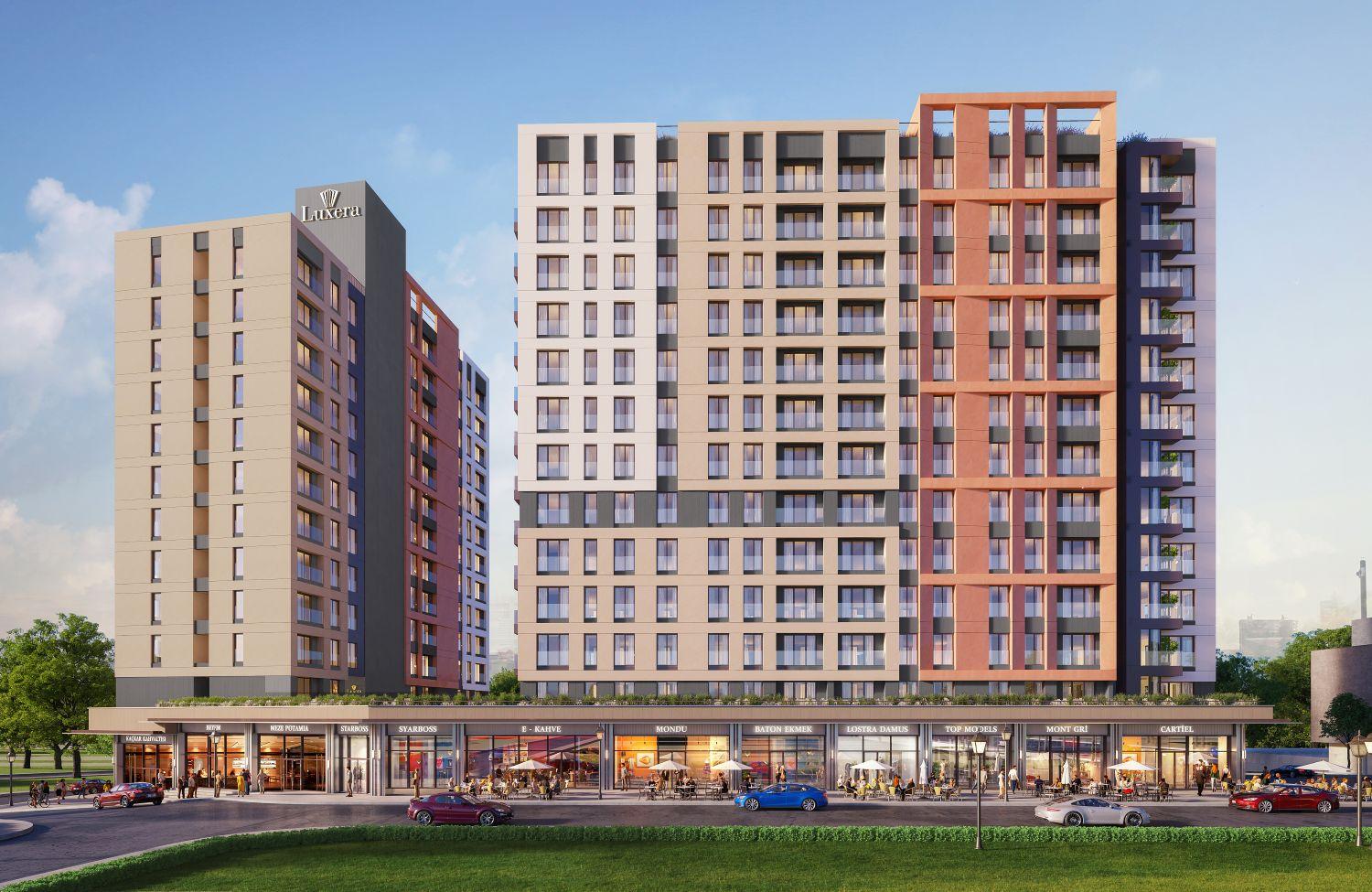 Luxera Topkapı: 2x 1+1 Apartments for Sale - Suitable for Citizenship