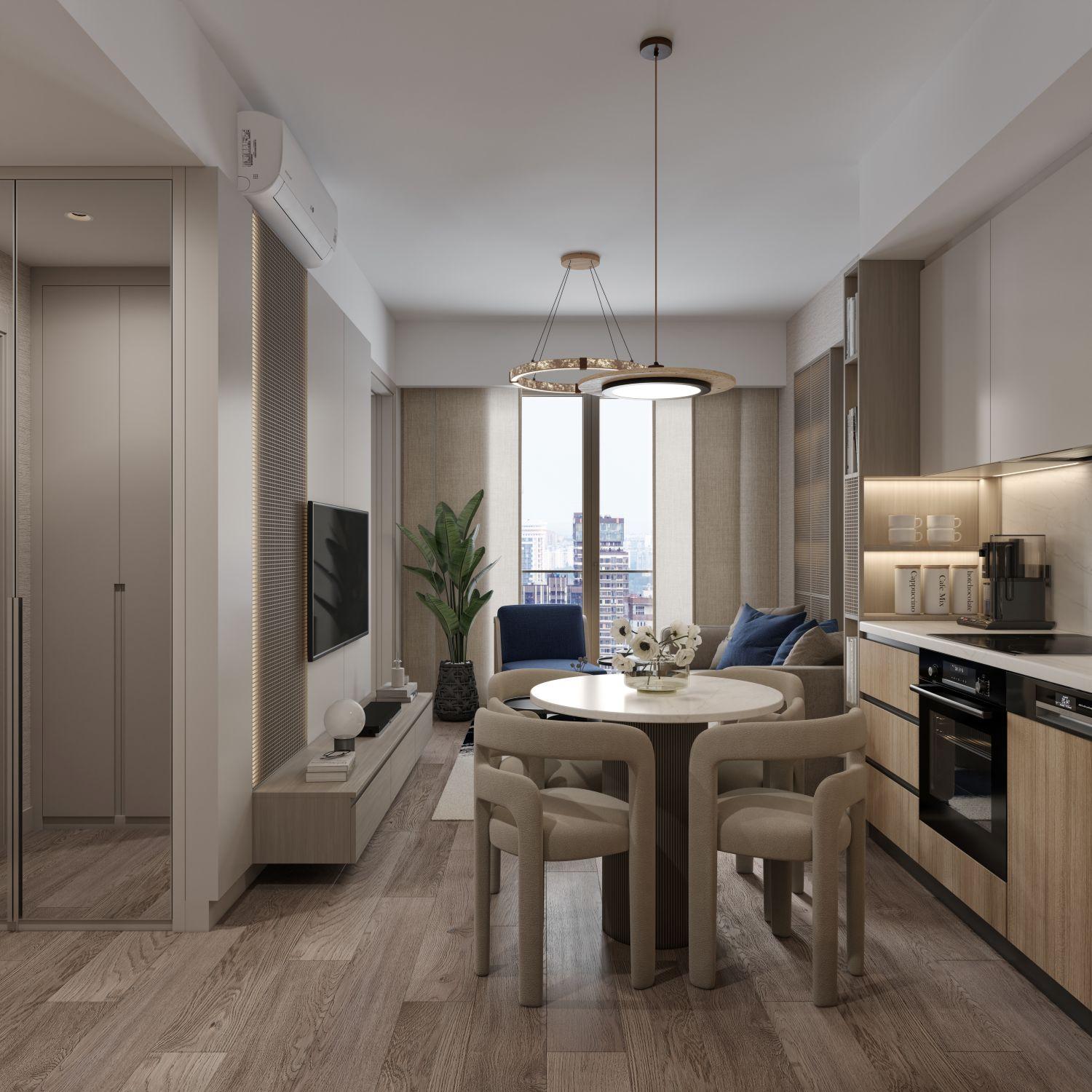 Luxera Topkapı: 2x 1+1 Apartments for Sale - Suitable for Citizenship