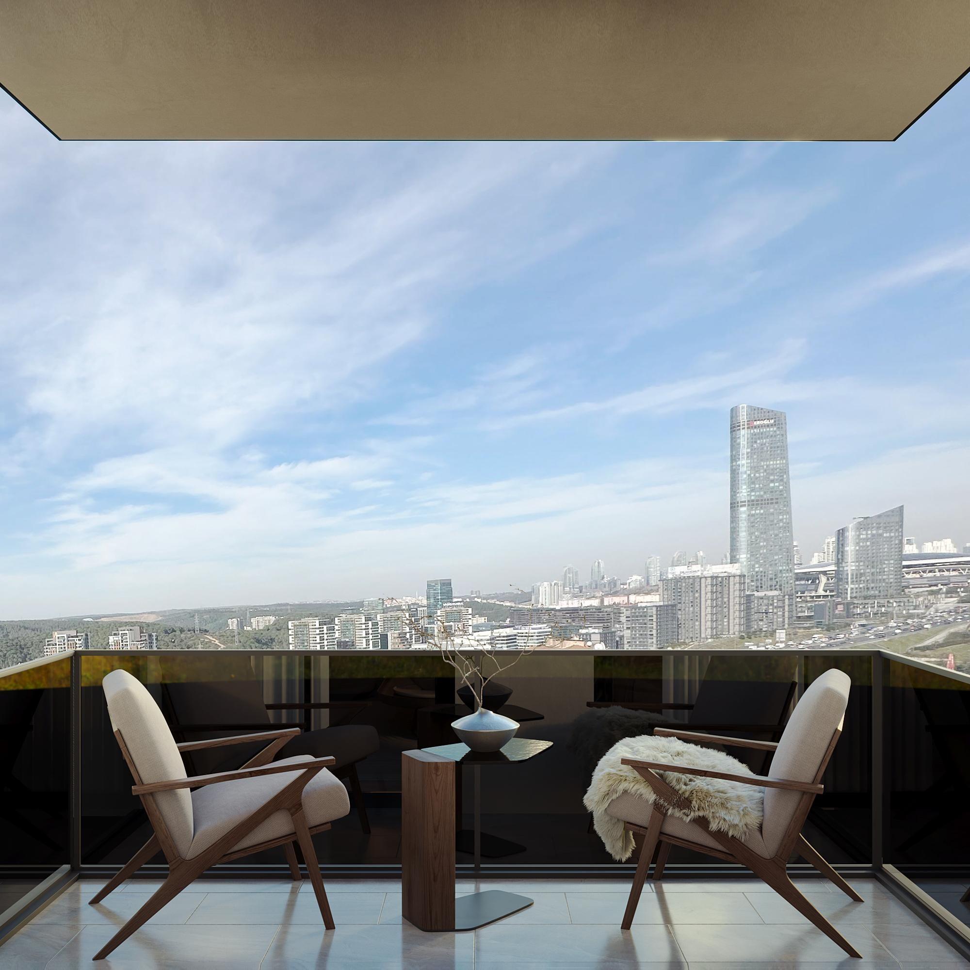 Manzara Istanbul: Luxury 3+1 Apartment in Kağıthane - Suitable for Citizenship