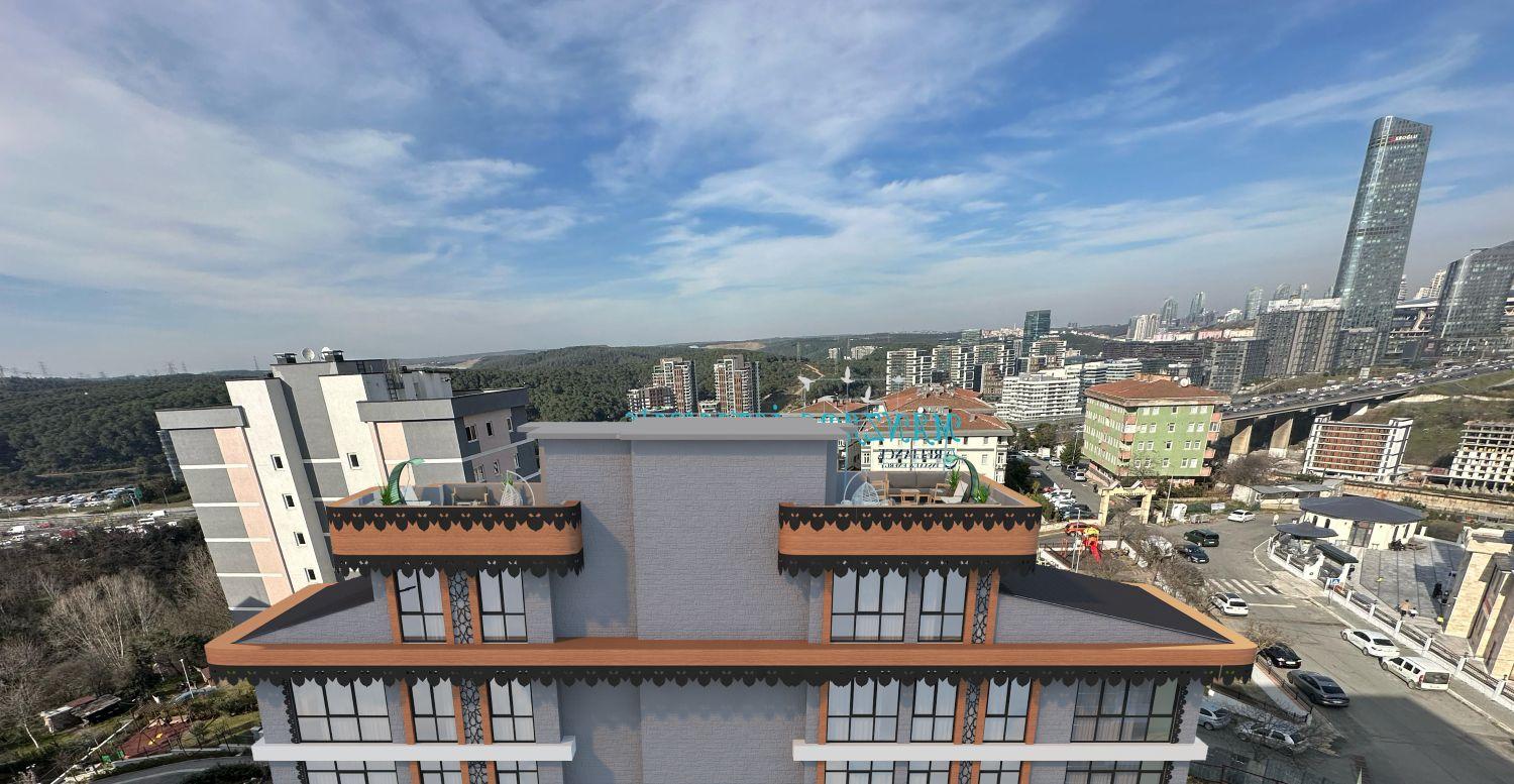 Manzara Istanbul: Luxury 3+1 Apartment in Kağıthane - Suitable for Citizenship