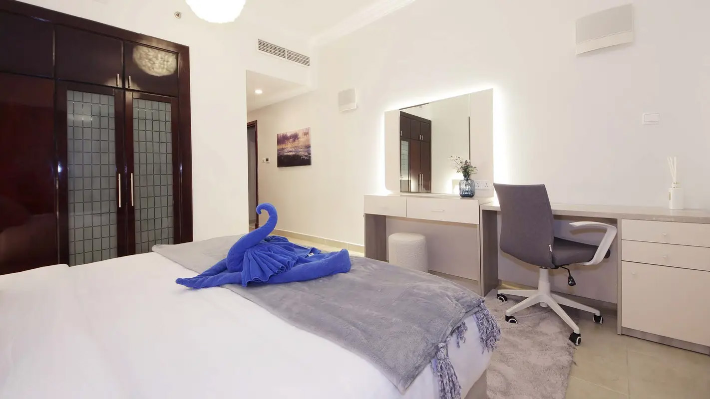 Marina Opal Tower-1 Bedroom Apartment -Ready to Move | Open View | Fully Furnished