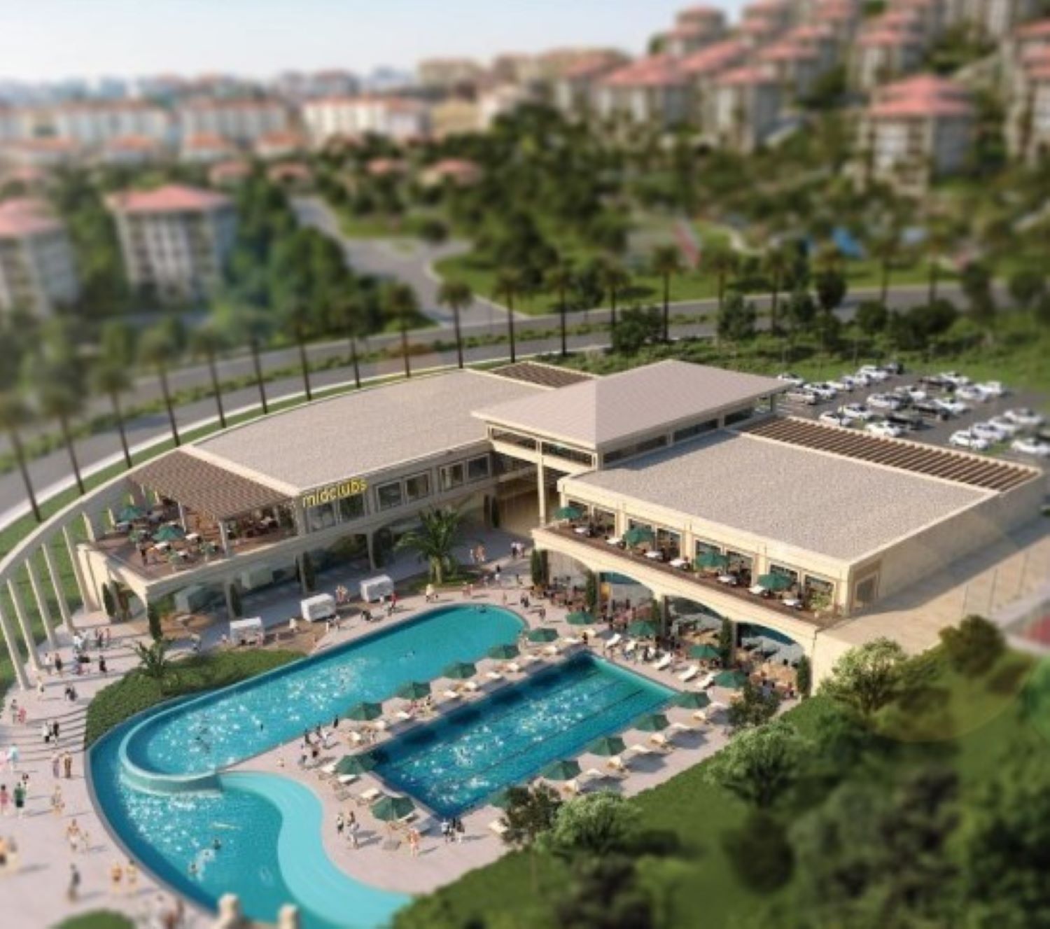 5+1 Villa in Deniz Istanbul Marina, the New Attraction Center of the European Side of Istanbul