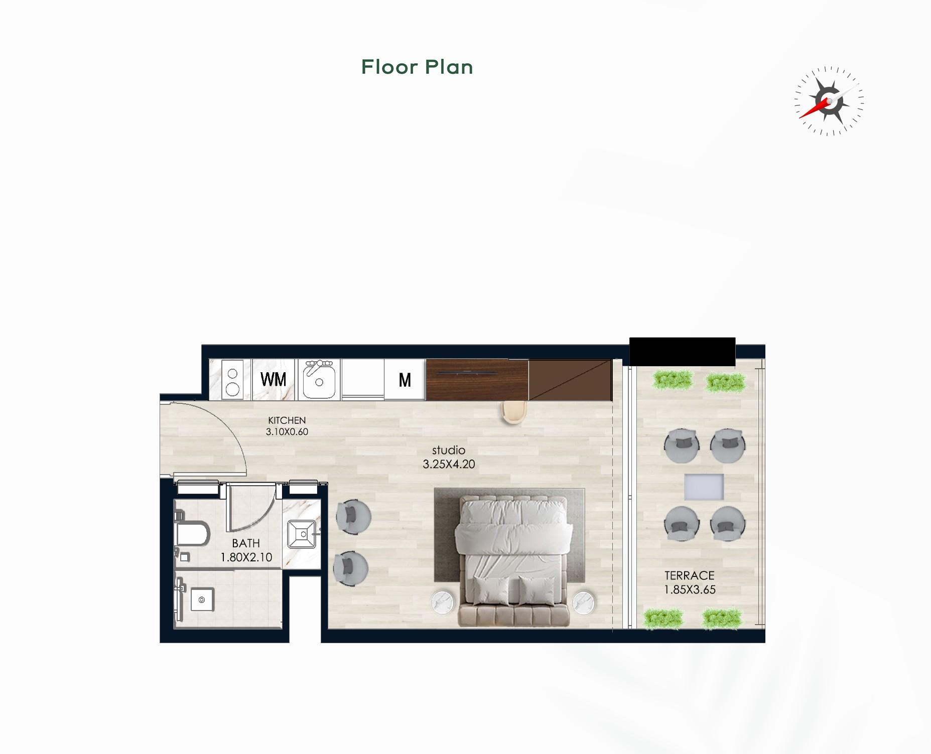 DGM Vision - Studio - Ready-to-Move Homes in Jumeirah Garden City