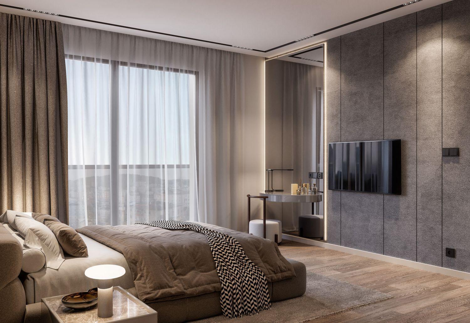 Maslak Dream: Luxury 1+1 Apartment in Sariyer - Suitable for Citizenship