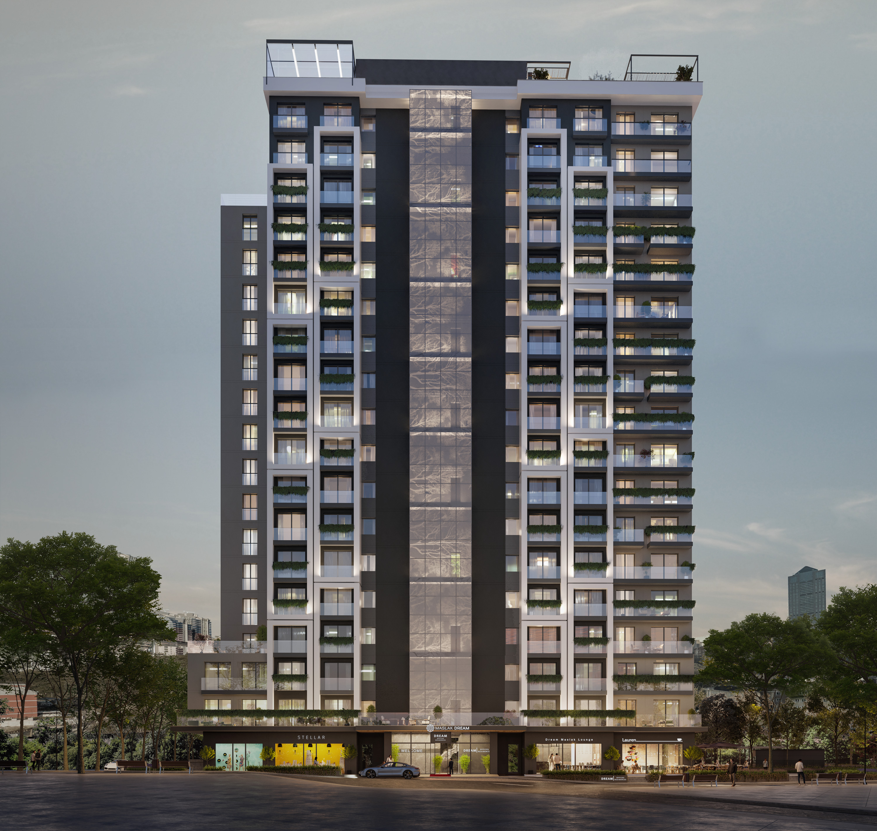 1+1 Apartment in Maslak Dream | Sariyer