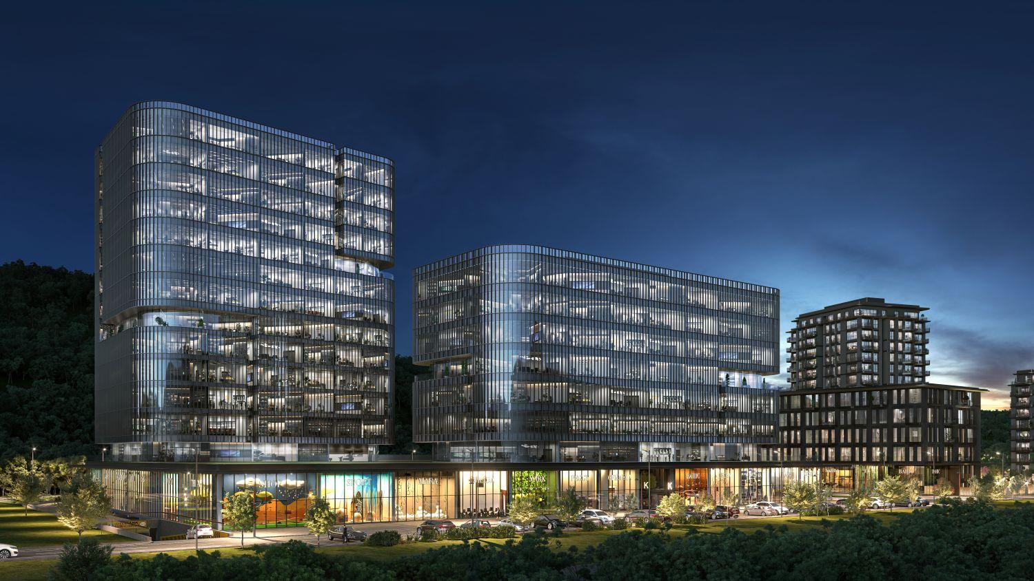 Luxury 1+1 Apartment with Belgrade Forest View in Maslak Koru Project - Eligible for Citizenship