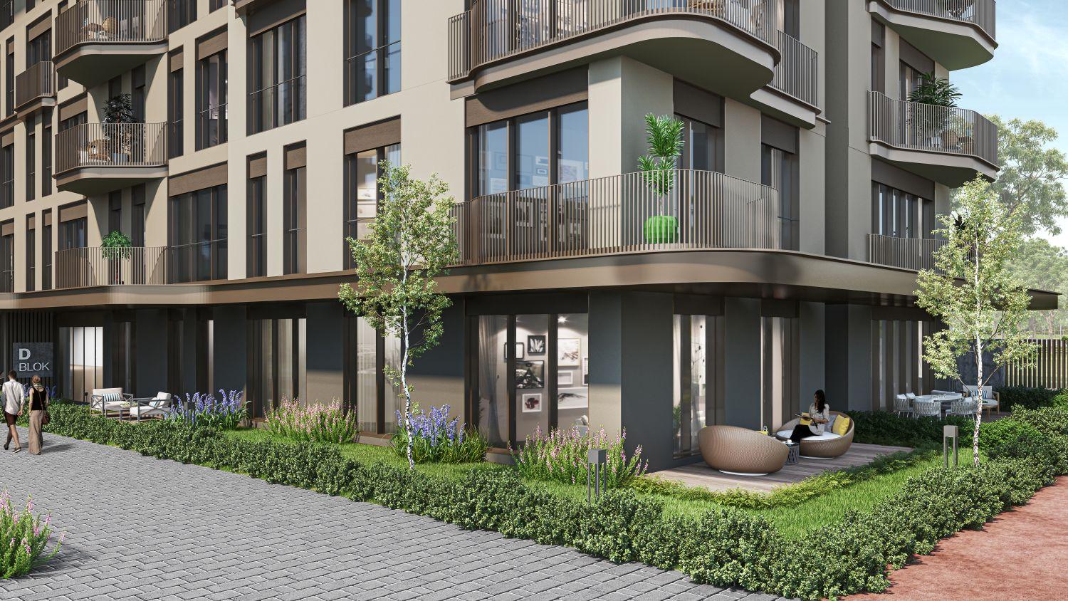 Luxury 1+1 Apartment with Belgrade Forest View in Maslak Koru Project - Eligible for Citizenship