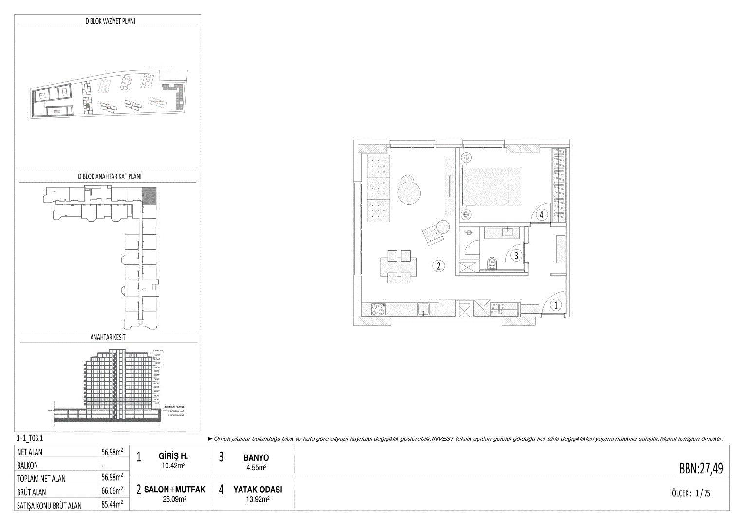 Luxury 1+1 Apartment with Belgrade Forest View in Maslak Koru Project - Eligible for Citizenship