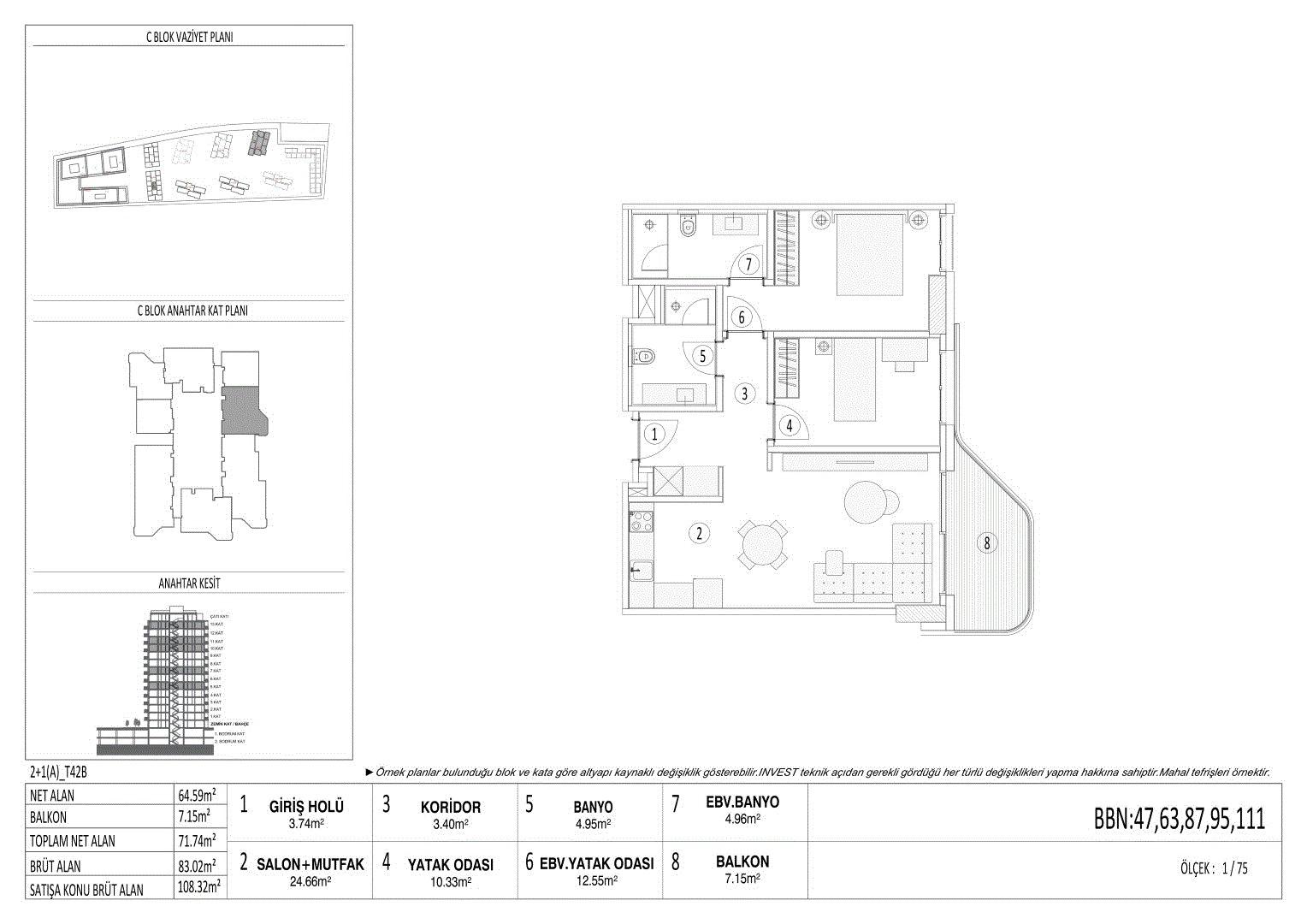 Luxury 2+1 Apartment with Belgrade Forest View in Maslak Koru Project - Open Kitchen - Eligible for Citizenship