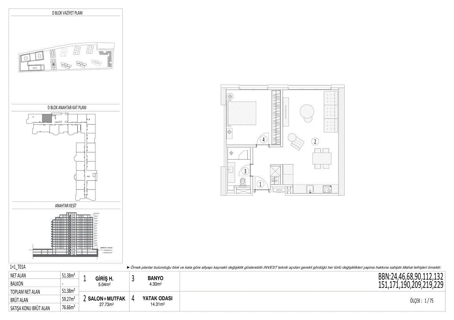 Luxury 1+1 Apartment with Belgrade Forest View in Maslak Koru Project - Eligible for Citizenship