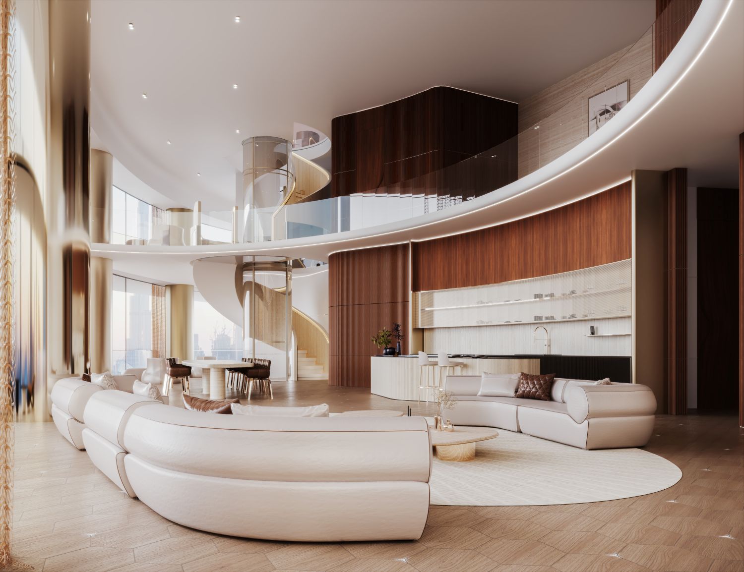 Binghatti Mercedes-Benz Places - 2 Bedroom Apartment + Maid Room + Pool