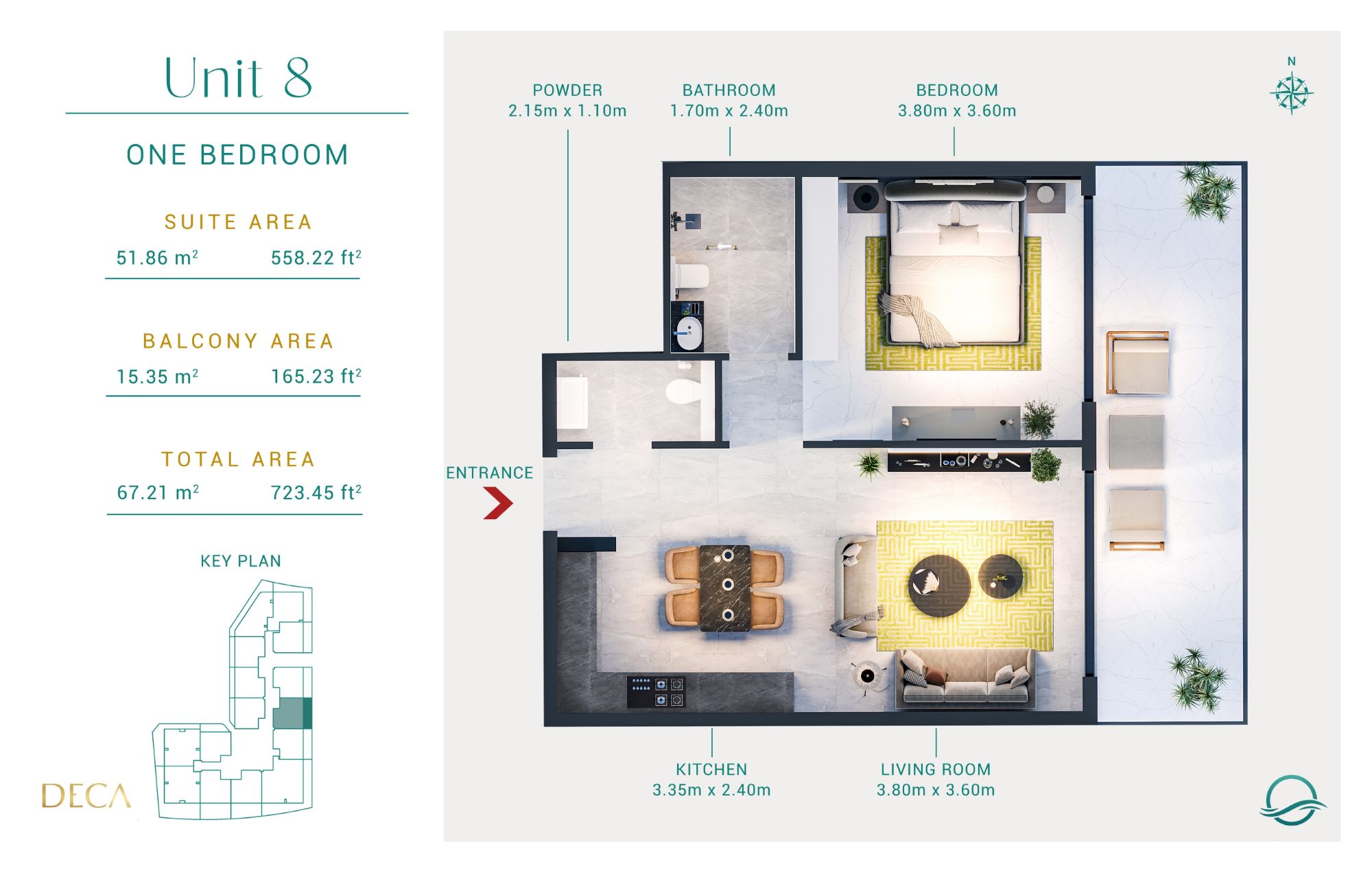 Milos Residences - 1 Bedroom Apartment