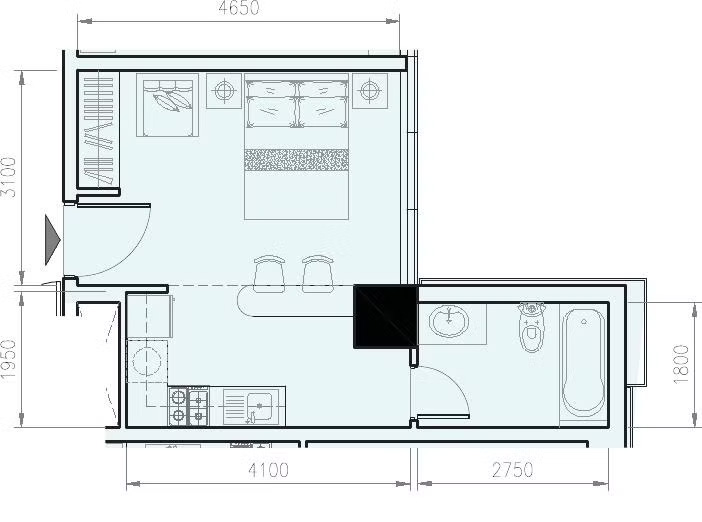 Modern Studio - Ready to Move