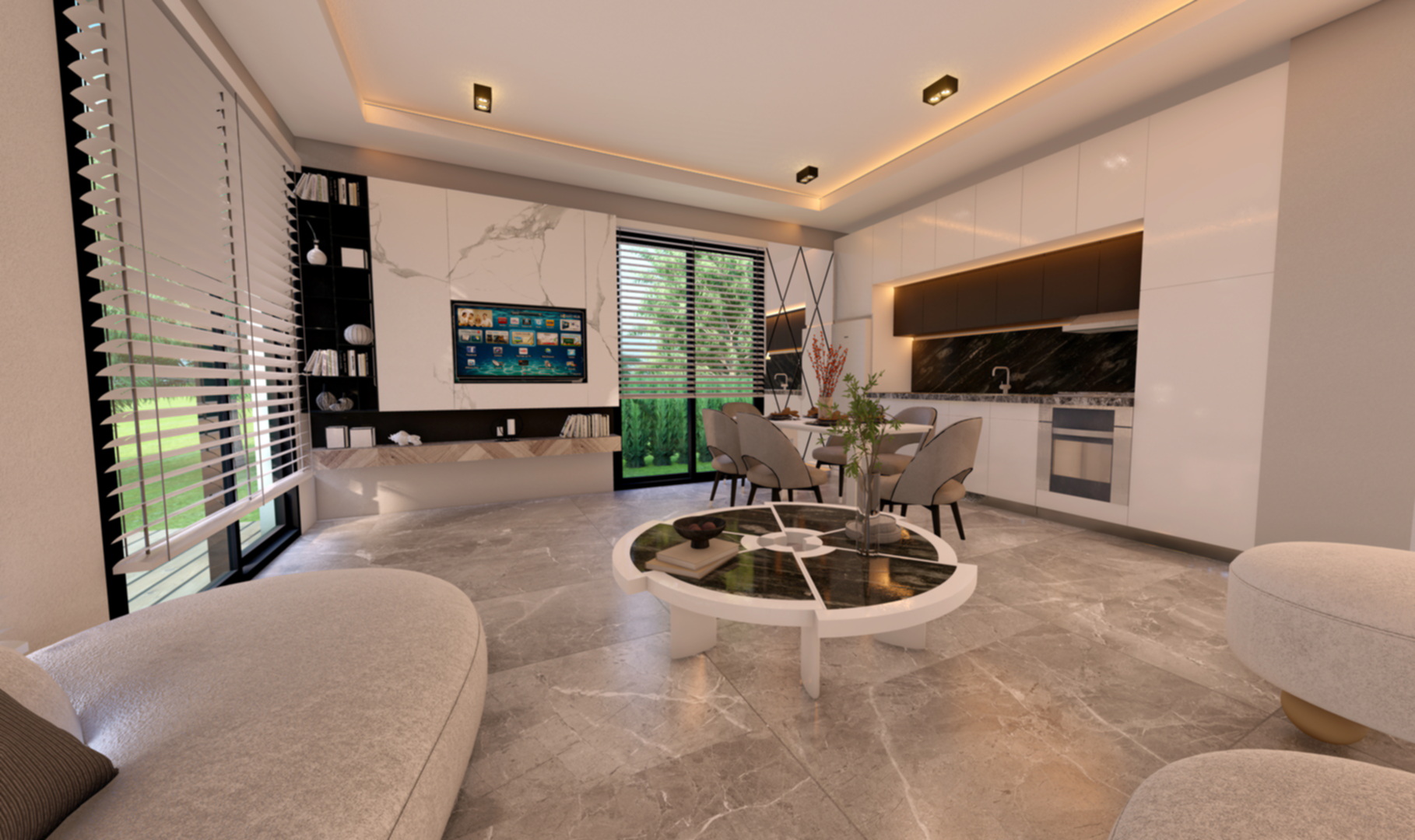 2+1 Duplex in Kyrenia | Mountain Hill 2