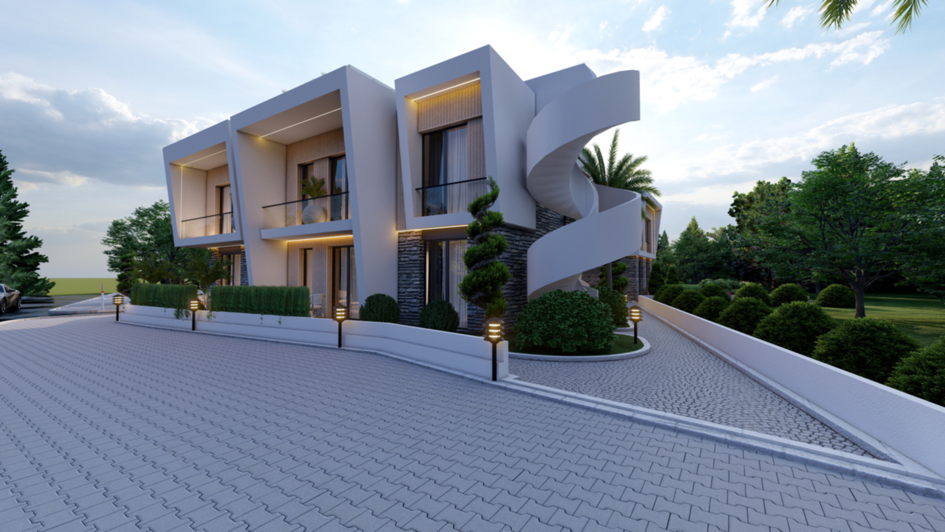 2+1 Duplex in Kyrenia | Mountain Hill 2