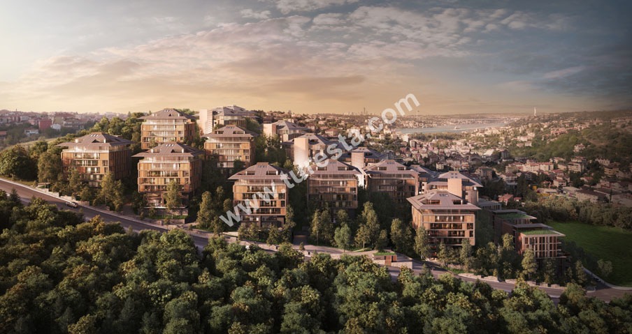 5 Bedroom Apartment with Bosphorus view in Uskudar | Nef Reserve Kandilli