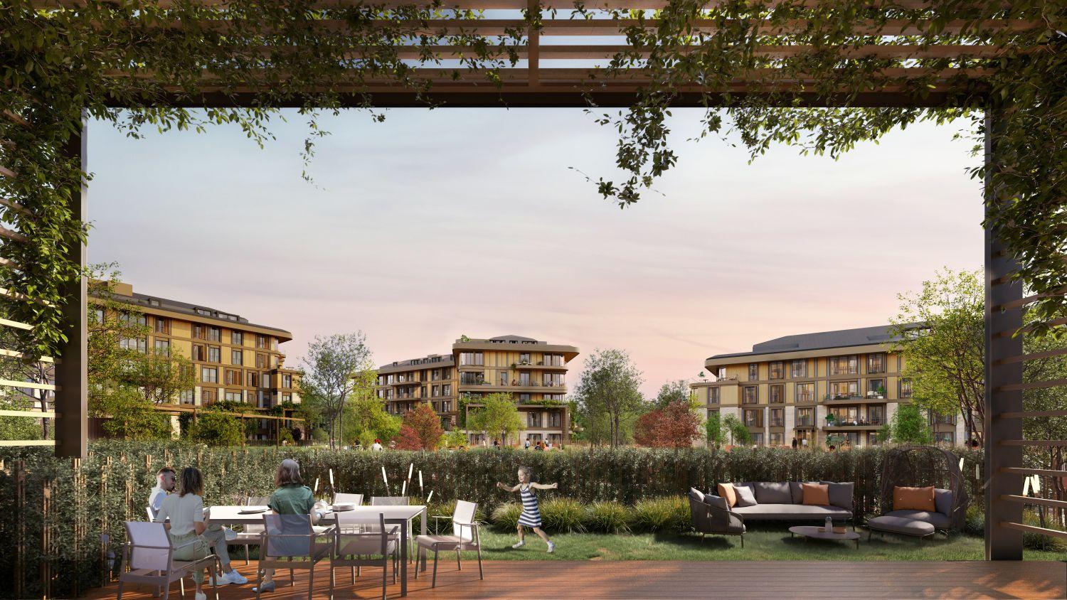 1+1 Apartment in Next Level Kemer Project - Luxury & Nature-Infused Living - Suitable for Citizenship