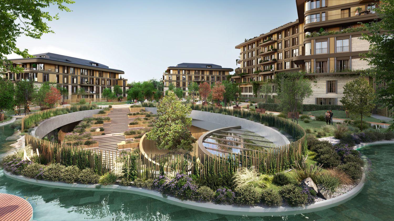 1+1 Apartment in Next Level Kemer Project - Luxury & Nature-Infused Living - Suitable for Citizenship