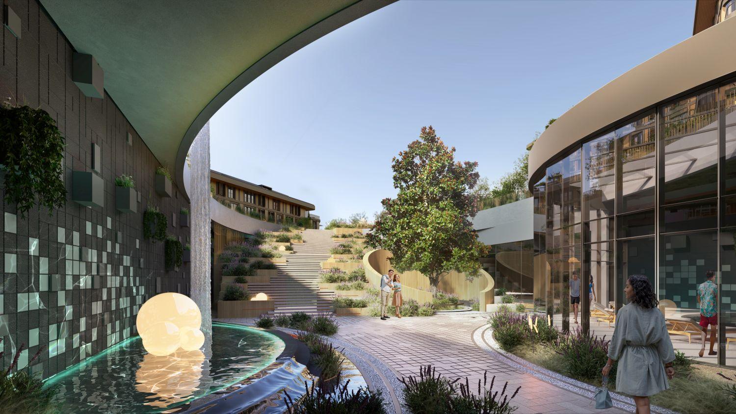 1+1 Apartment in Next Level Kemer Project - Luxury & Nature-Infused Living - Suitable for Citizenship