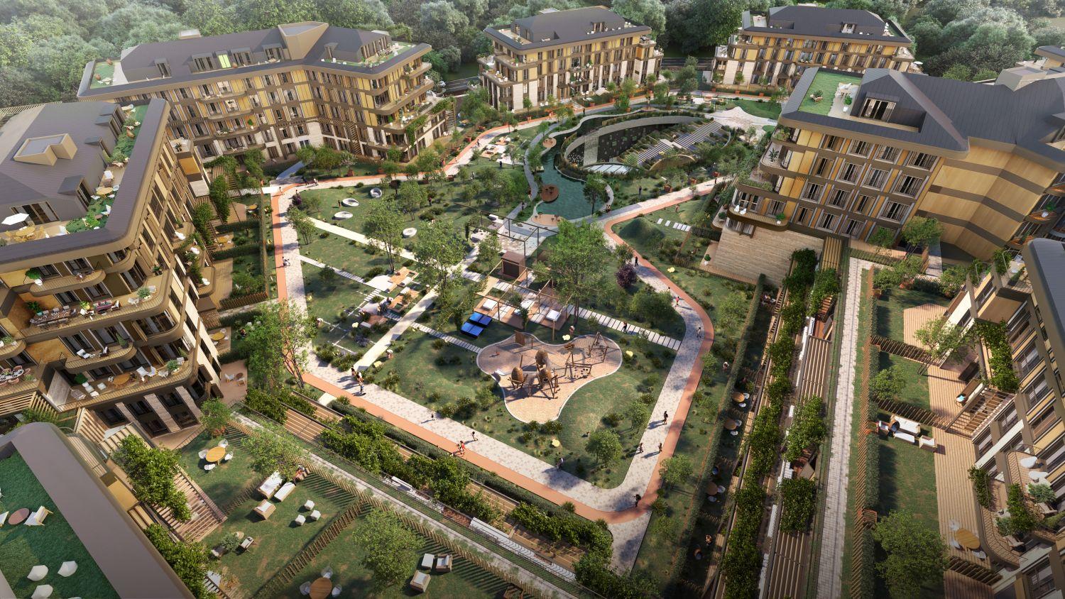 1+1 Apartment in Next Level Kemer Project - Luxury & Nature-Infused Living - Suitable for Citizenship