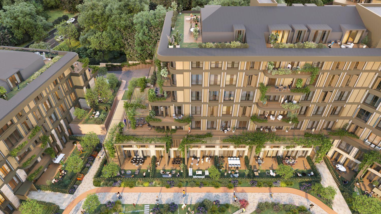 1+1 Apartment in Next Level Kemer Project - Luxury & Nature-Infused Living - Suitable for Citizenship